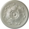 Ekena Millwork Legacy Acanthus Ceiling Medallion (Fits Canopies up to 3 1/2"), 12 3/4"OD x 7/8"P, Flash Copper CM12LEFCS - alternate 1